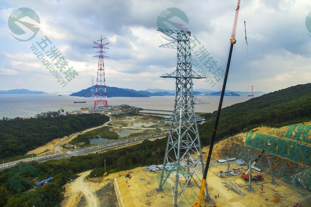 high voltage power tower