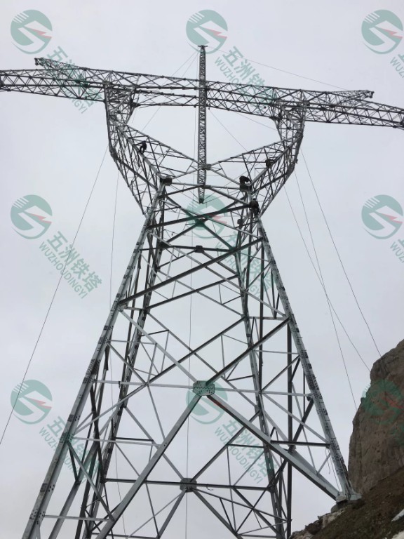 hybrid lattice tubular tower
