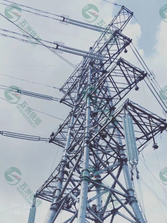 electric power transmission line towers